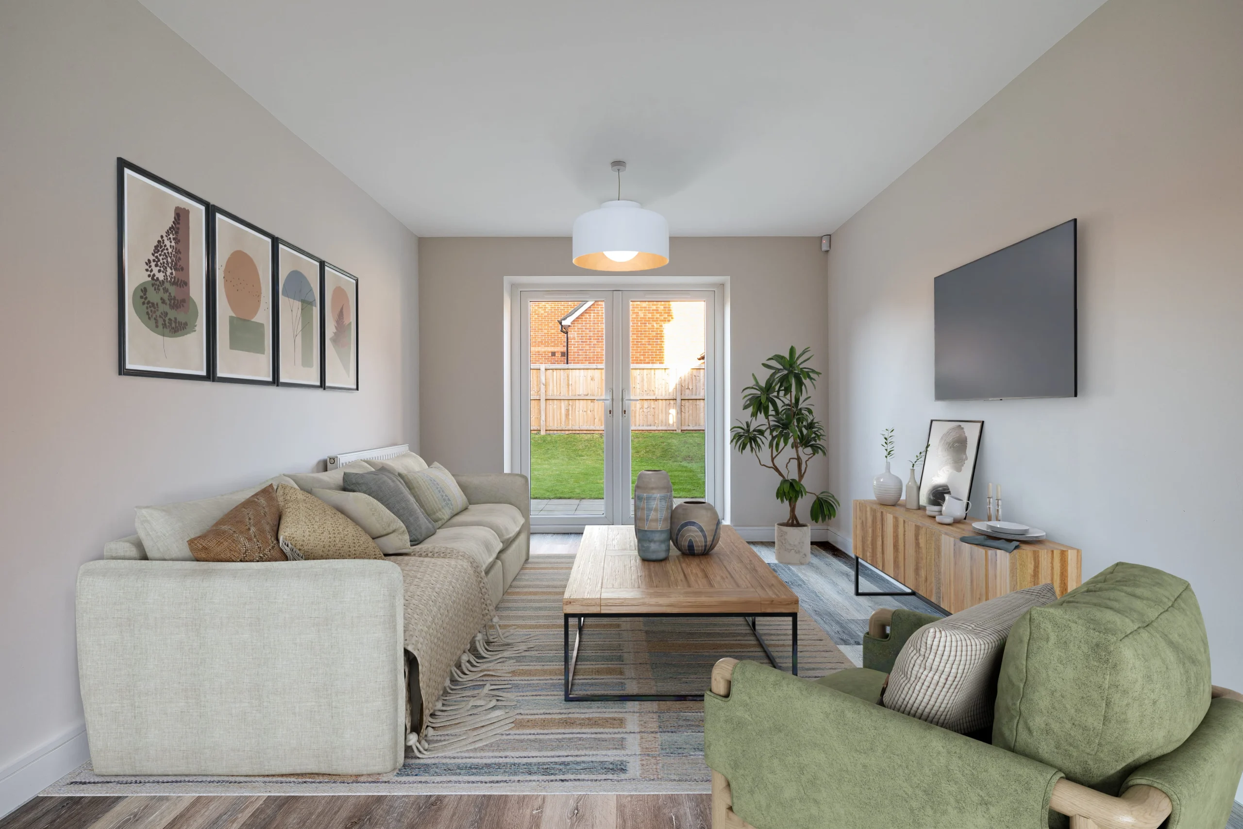 Can you decorate a new build house straight away?